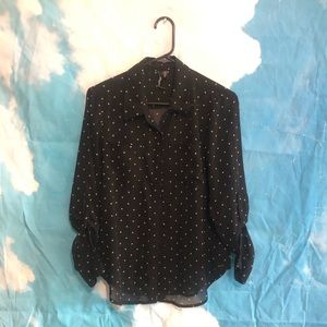 O’Neill polkadot blouse